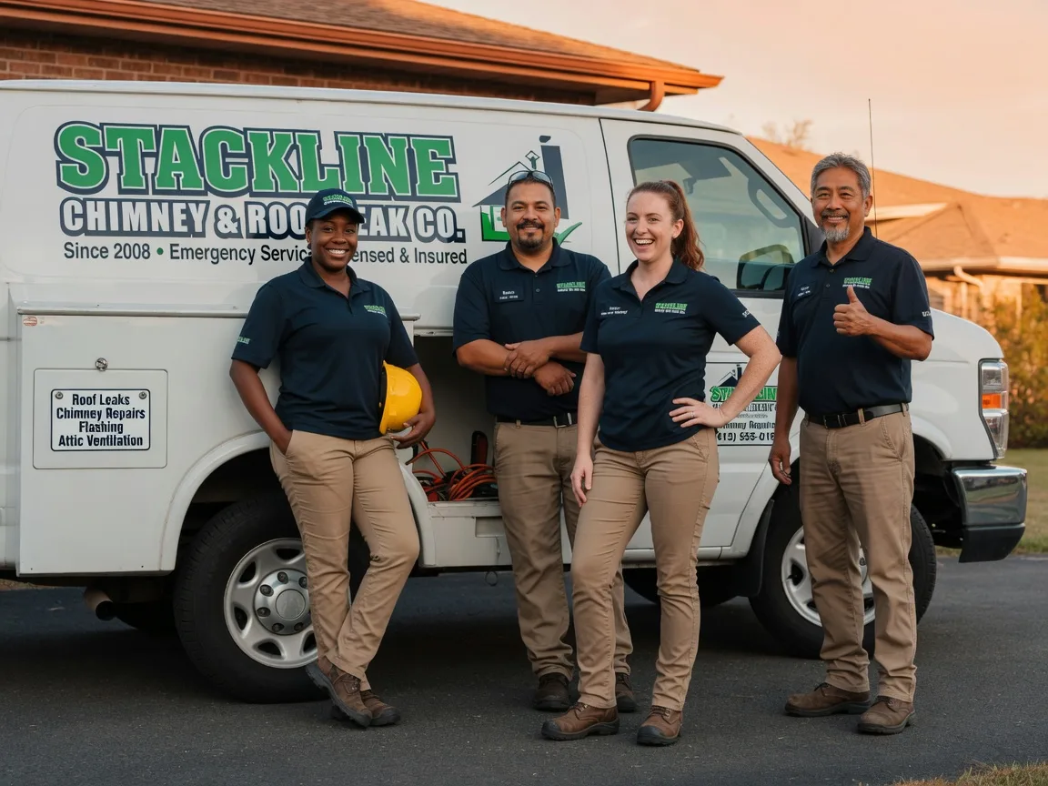 Chimney flashing repair company in Big Rock, TN